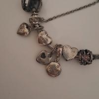 Bracciale Pandora con ciondoli vari