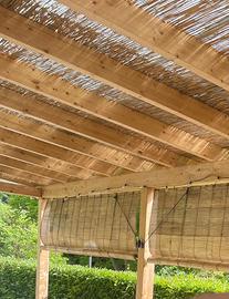 Pergola in abete lamellare