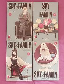 manga spy x family vol 1-4