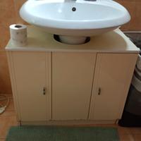 mobile sotto lavabo e colonnina