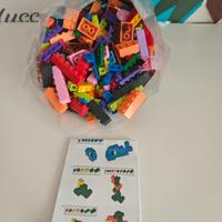 set costruzioni tipo lego 600 pz