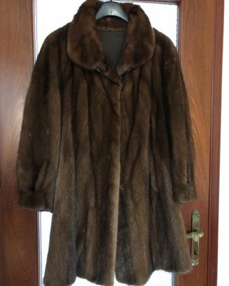 Giacca in pelliccia donna taglia L vero Visone