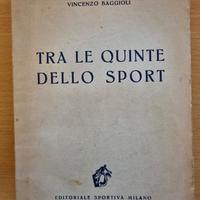 Libro Vintage Tra le quinte dello sport