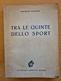 Libro Vintage Tra le quinte dello sport