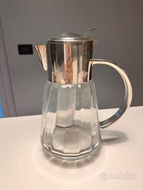 Elegante  caraffa con portaghiaccio-mai usata