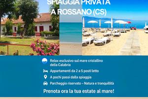 Case vacanza + spiaggia