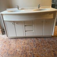Mobile bagno doppio lavabo