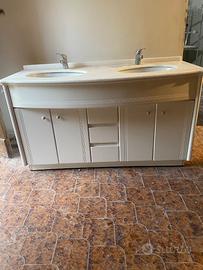 Mobile bagno doppio lavabo