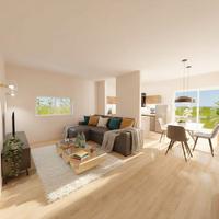 Appartamento bicamere con ampio terrazzo