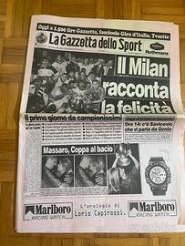 Milan gadget e storia