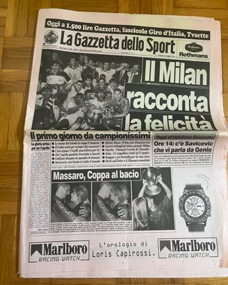 Milan gadget e storia