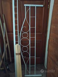 Letto matrimoniale in metallo