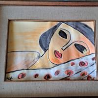 quadro donna moderna  piccolo