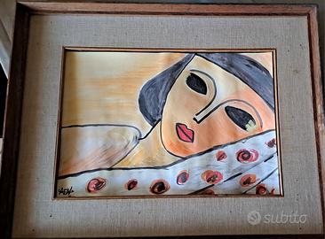 quadro donna moderna  piccolo