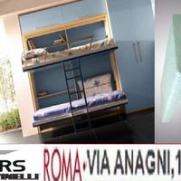 Letto a scomparsa vagone+ materasso memory crs-let