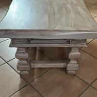 Tavolino da salotto in legno massello