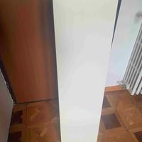 TORNVIKEN Scaffale da parete, bianco sporco, 120cm