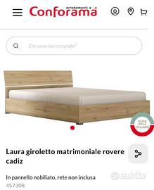 Letto matrimoniale Conforama