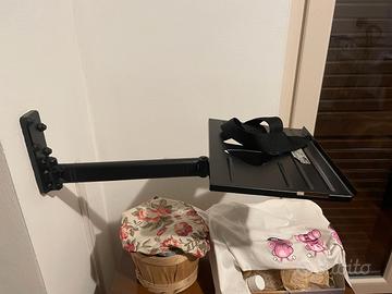 Mensola a parete orientabile di supporto