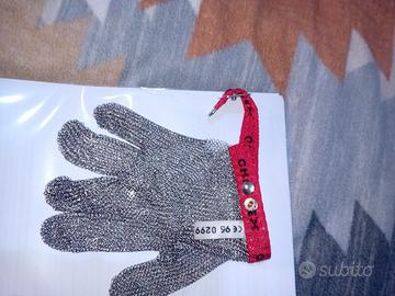 Guanto da macelleria inox