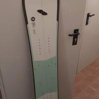 Splitboard Amplid Milligram 158 + Pelli Pomoca