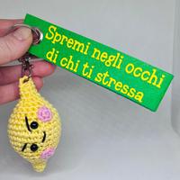 Portachiavi con limone