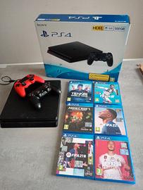 PS4 + joystick+giochi