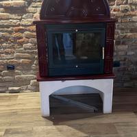 Stubotto camino piazzetta a legna