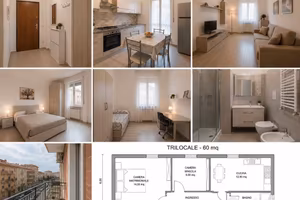 BALDUINA - Monolocale con SPESE INCLUSE
