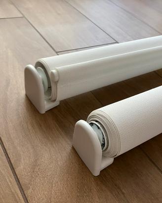 Coppia Tende a rullo Bianche