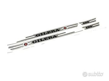 ADESIVI COMPATIBILE GILERA 125 ARCORE GRIGIO NERO