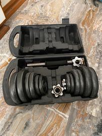 Pesi Dumbell set 20kg