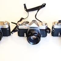 KONICA AUTOREFLEX T2, T3, T3N + 28 mm, 50mm 135mm