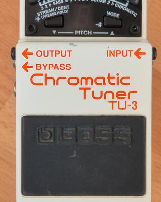 Boss TU-3 Chromatic Tuner guasto/non funzionante
