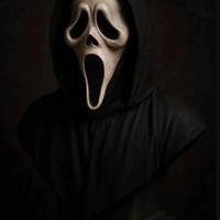 Scream ghostface statuina busto statuetta 3d statu