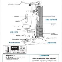 Palestra multifunzione DOMYOS HG 60