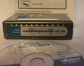 Modem adsl "D-Link" mod DSL-200