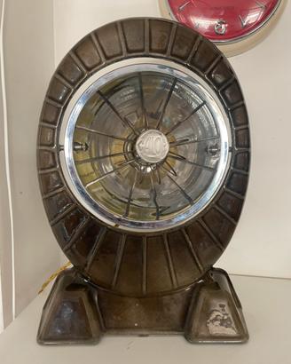 LAMPADA INDUSTRIAL DESIGN VINTAGE SMALTATA GHISA