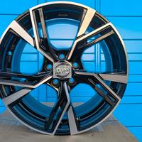 cerchi in lega Audi Rs A3 A4 A6 Q3 da 18 neri