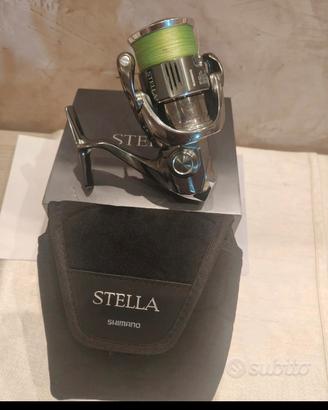 shimano stella come nuovo utilizzato 2 volte 
