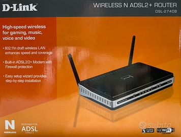 D-Link Wireless N ADSL2+ ROUTER DSL-2740B