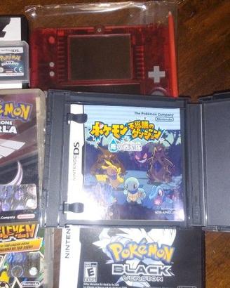 2 DS Pokémon Ruby Omega + 8 Pokémon + Inazuma 11