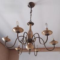 Lampadari d'epoca vintage già smontati 