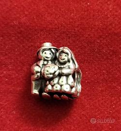 CHARM PANDORA MR. & MRS. BRIDE SPOSI 79116