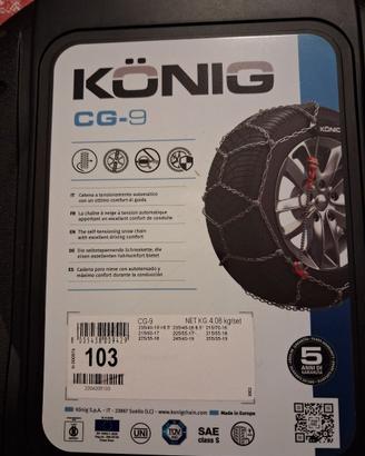 Catene auto Konig CG9