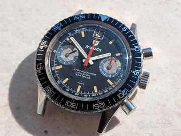 Nivada Chronoking Aviator Sea Diver vintage