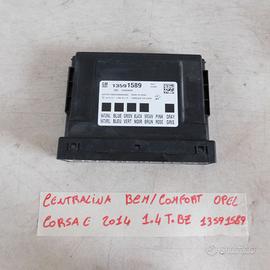 13591589 centralina bcm\comfort opel corsa E