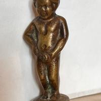 Vecchia Statuetta bronzo