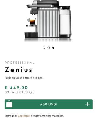 macchina caffe professionale 
