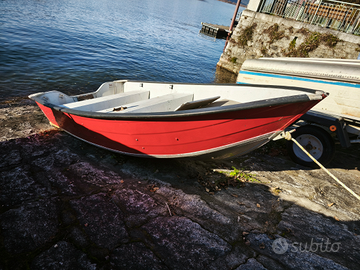 Barca alluminio selva saldata